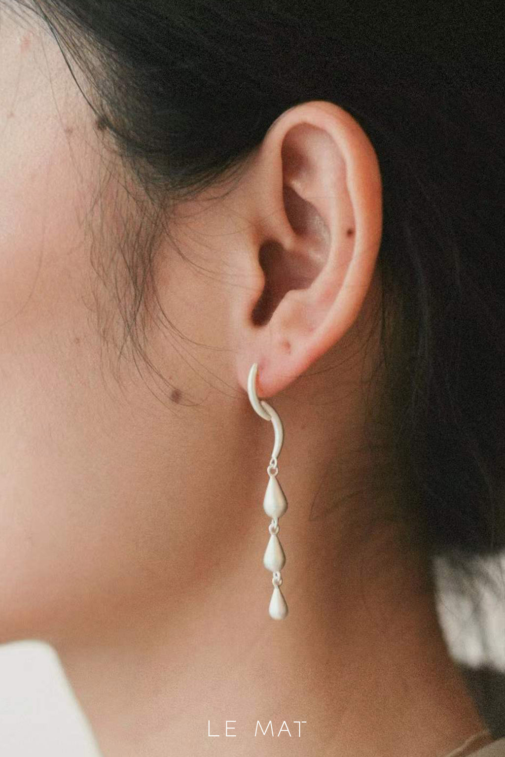 Whispering Rain Cascade Earrings