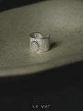 Moonstone Tangled Thread Ring