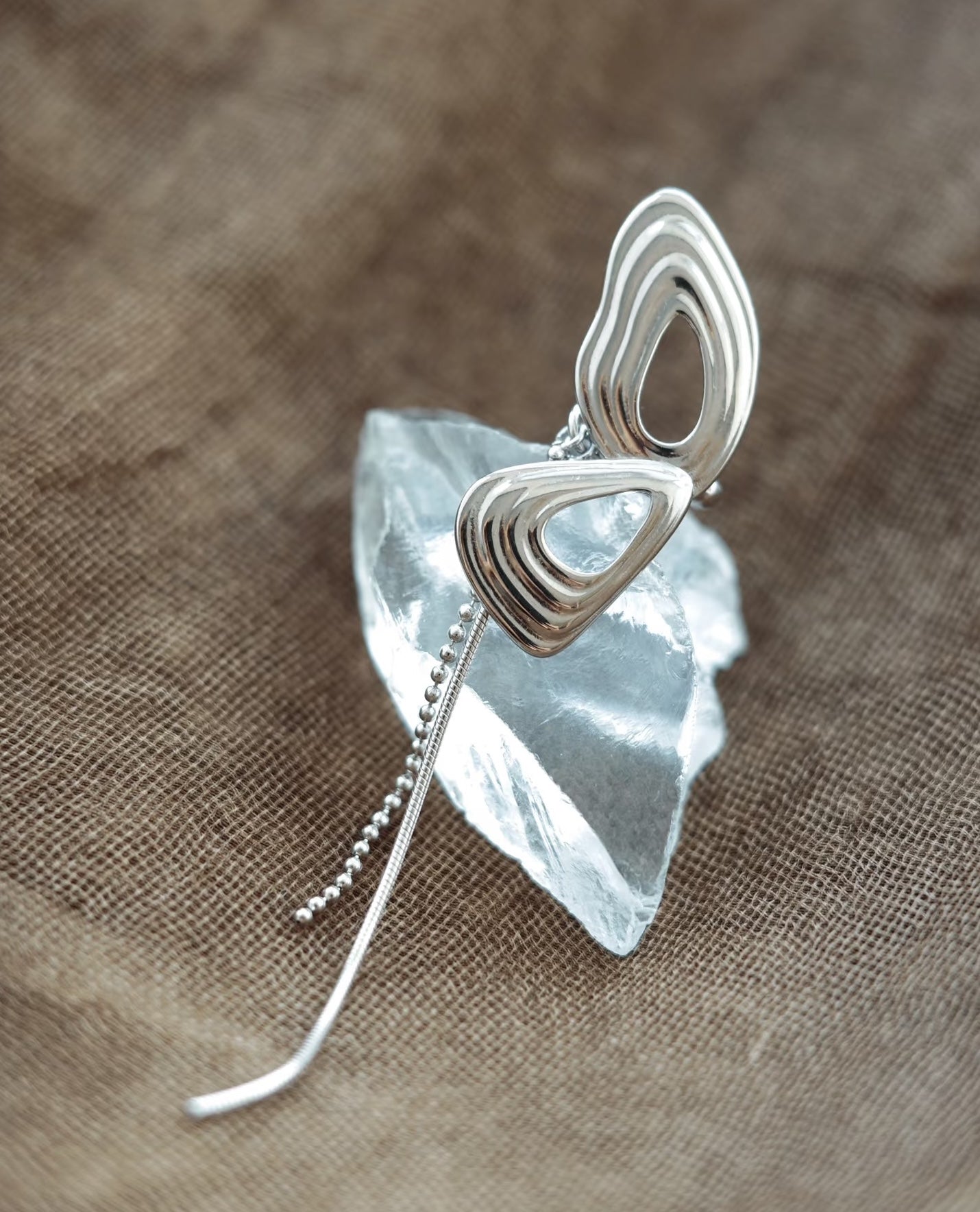Butterfly River Ear Cuff