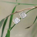 Floral Silhouette Earring