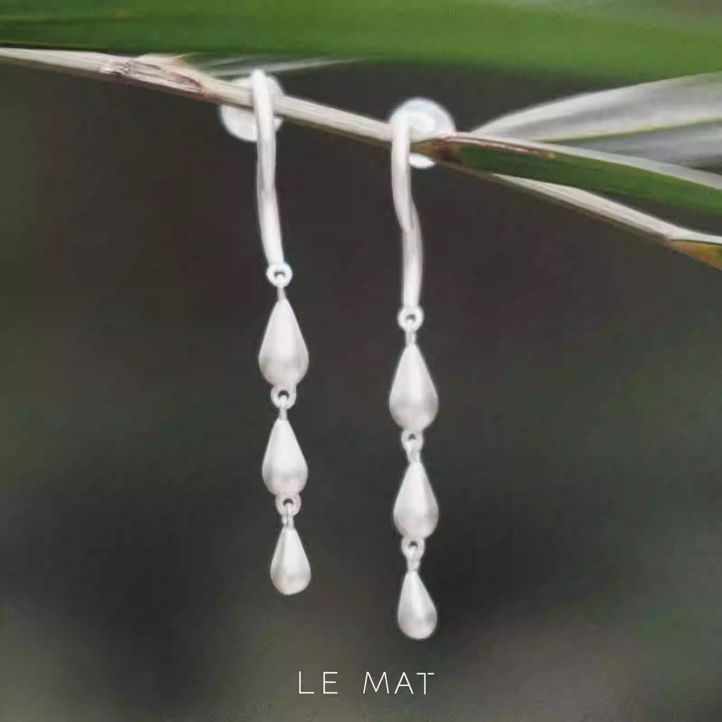 Whispering Rain Cascade Earrings