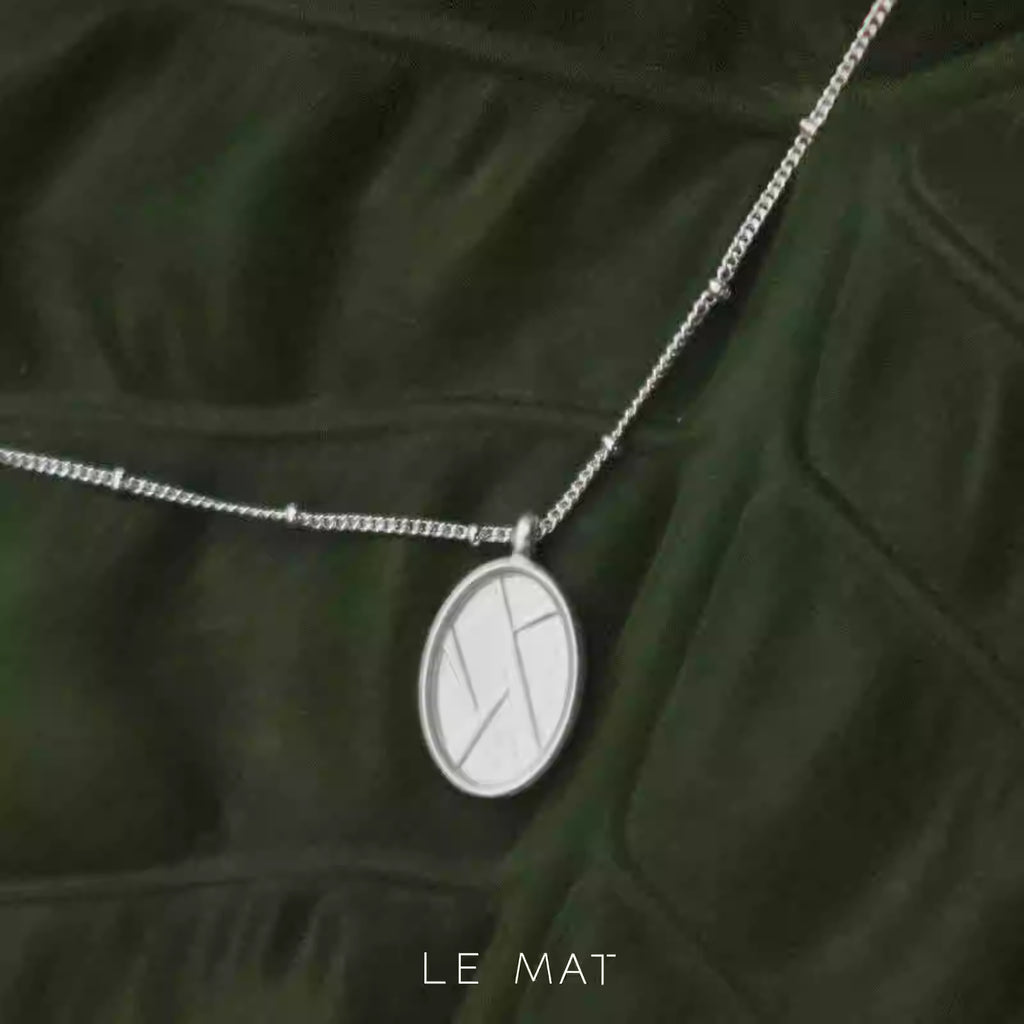 Bamboo Silhouette Necklace